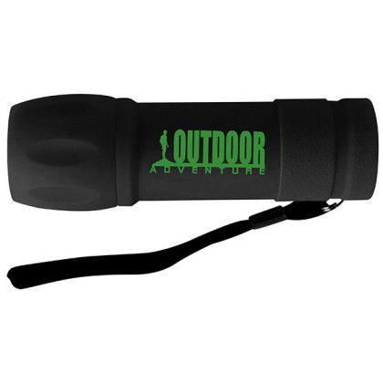 Custom Halcyon LED Flashlight - Black