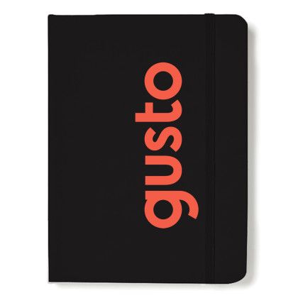 Custom Soft Touch 5"X 7" Journal - Black
