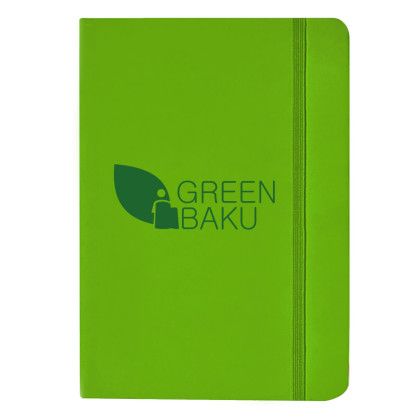 Custom Soft Touch 5"X 7" Journal - Light Green