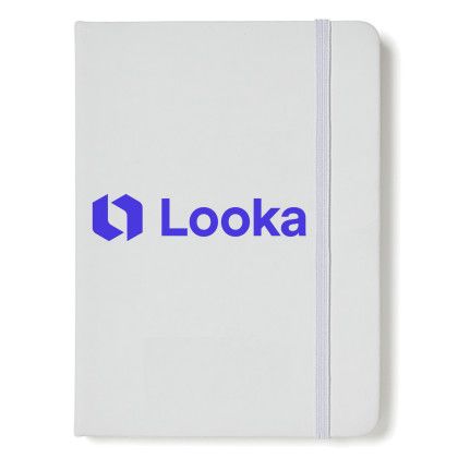 Custom Soft Touch 5"X 7" Journal - White