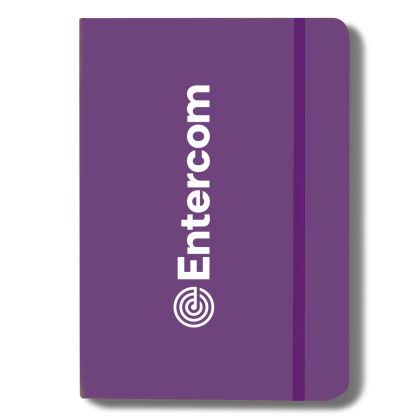 Custom Soft Touch 5"X 7" Journal - Purple