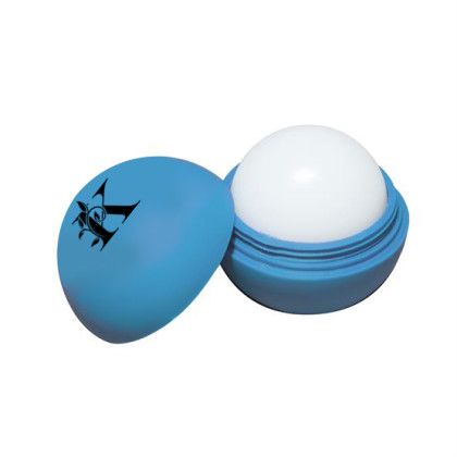 Custom Round Scented Lip Balm - Blue (Blueberry)