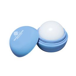 Custom Round Scented Lip Balm - Light Blue (Mint)