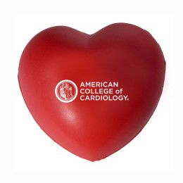 Custom Heart Stress Reliever - Red