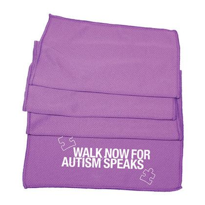 Custom Cooling Towel - Purple