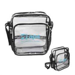 Custom Eco Friendly Clear Messenger Bag 