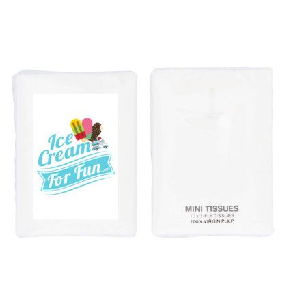 Custom Tissue Pack - White Custom Tissue Pack - White