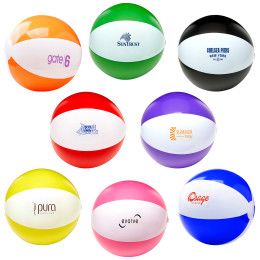 Custom 16" Two-tone Beach Ball - All Colors