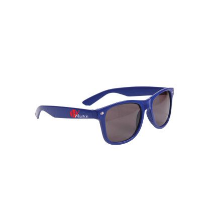 Custom Single Color Gloss Sunglasses - Reflex Blue