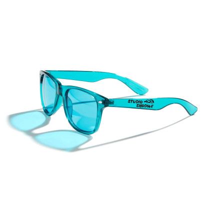 Custom Mood Color Eyeglasses - Aqua