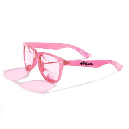 Custom Mood Color Eyeglasses - Pink