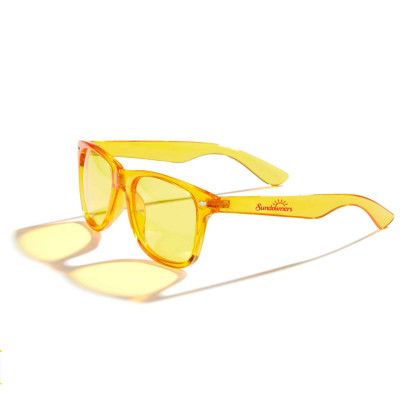 Custom Mood Color Eyeglasses - Yellow