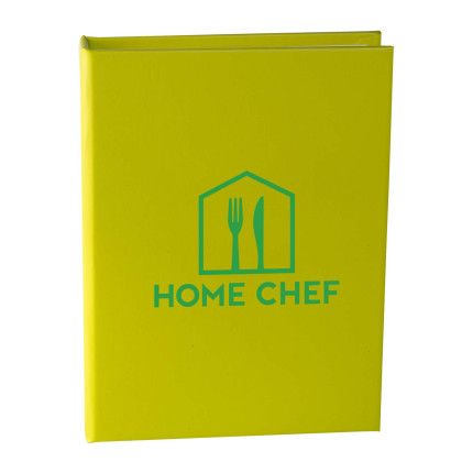 Custom Sticky Pad and Flag Notebook - Lime Green