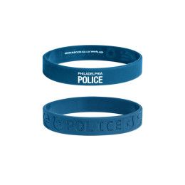 Custom Police Safety Silicone Bracelet