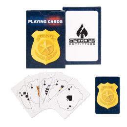 Custom Police Safety Playing Cards