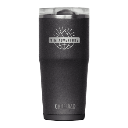 Custom 20 oz CamelBak Thrive Leak-Proof Tumbler - Black