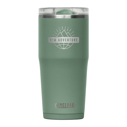 Custom 20 oz CamelBak Thrive Leak-Proof Tumbler - Moss