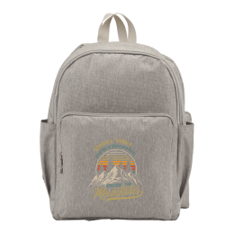 Custom Baye Recycled 15" Laptop Backpack - Gray