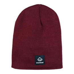 Custom Wolverine Knit Work Beanie - Burgundy