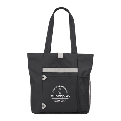 Custom All-Purpose RPET Tote - Black