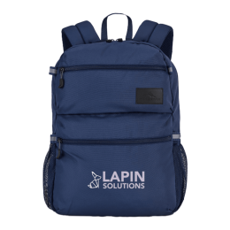 Custom High Sierra Recycled Inhibit 15" Laptop Backpack - Navy
