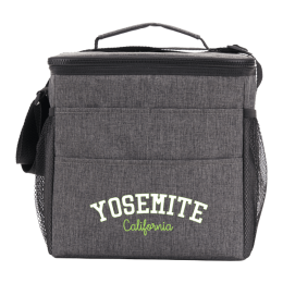 Custom Versa RPET 18-Can Event Cooler with Large Zippered Opening - Charcoal