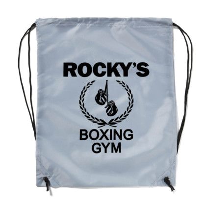 Custom Drawstring Backpack - Gray