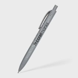 Custom Enviro Eco-Friendly Click Pen - Light Gray