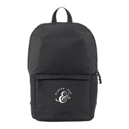 Custom Greenway Recycled 15" Laptop Backpack - Black