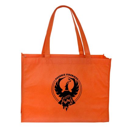 Custom Standard Non Woven Tote - Orange