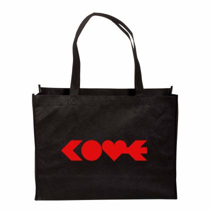 Custom Standard Non Woven Tote - Black