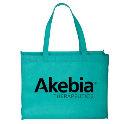 Custom Standard Non Woven Tote - Teal