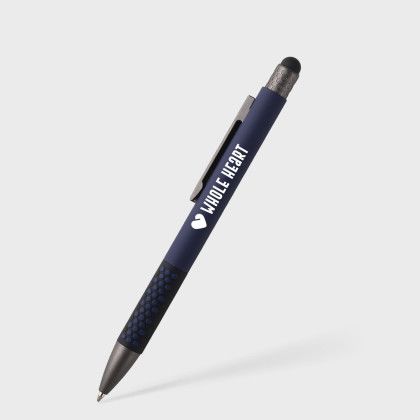 Custom Buzz Stylus Comfort Pen - Midnight Blue