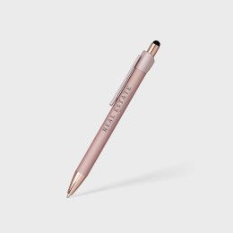 Custom Cache Touch Retractable Pen - Rose Gold