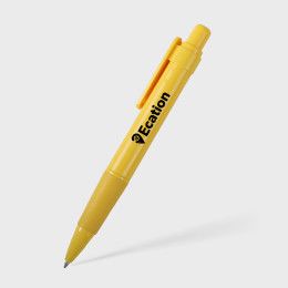 Custom Toon Writer Clickable Pen - Yellow