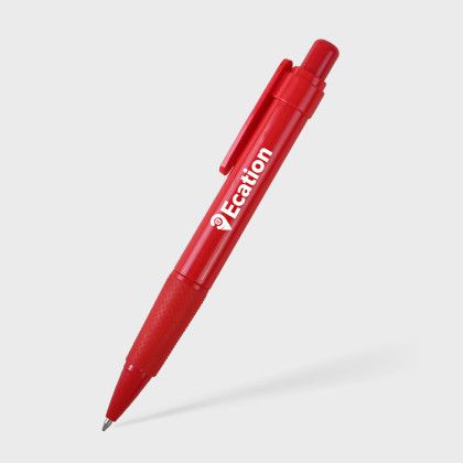 Custom Toon Writer Clickable Pen - Red