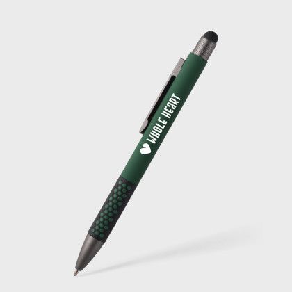 Custom Buzz Stylus Comfort Pen - Forest Green