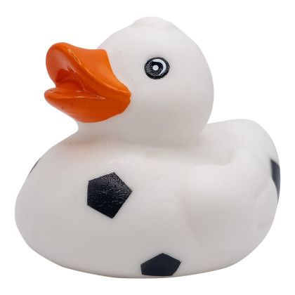 Custom Mini Soccer Rubber Duck