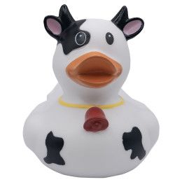 Custom Cow Theme Rubber Duck