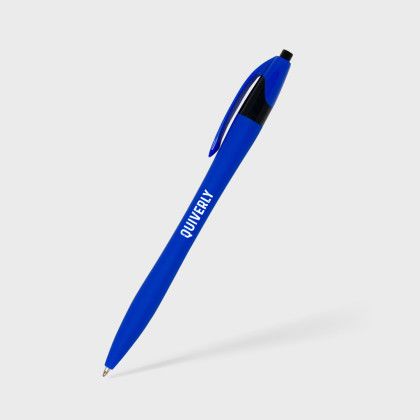 Custom Javalina Comfort Black Pen - Blue