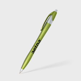 Custom Javalina Comfort Spring Writing Pen - Lime Green