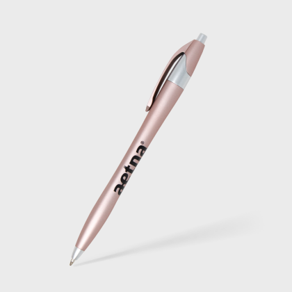 Custom Javalina Comfort Spring Writing Pen - Rose Gold