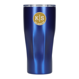 Custom Victor 20 oz Recycled Insulated Tumbler - Blue