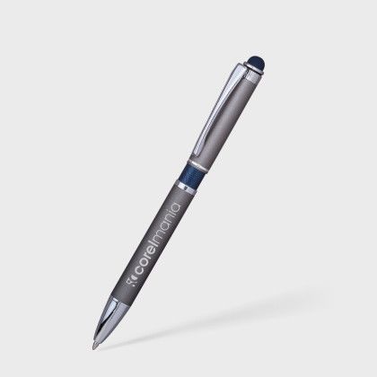 Custom Farella Bronze Stylus Pen - Midnight Blue