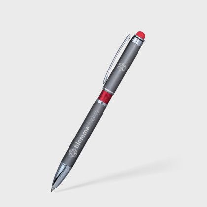 Custom Farella Bronze Stylus Pen - Red