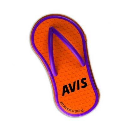 Custom Orange Flip Flop Mint Tin