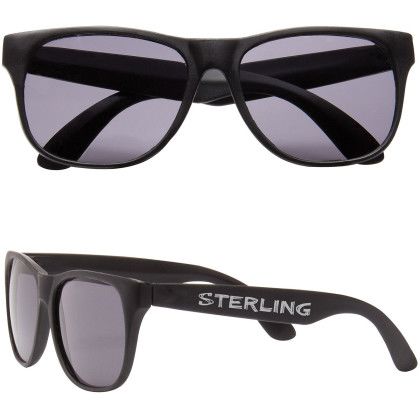 Custom Promo Sunglasses - Black Custom Promo Sunglasses - Black