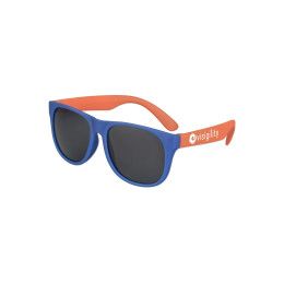 Custom Color Duo Classic Sunglasses - Blue/Orange