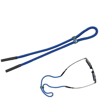 Custom Adjustable Sunglass Strap - Blue