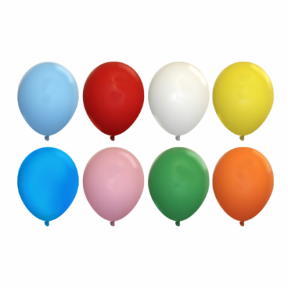 11" USA Standard Latex Balloon Color Options